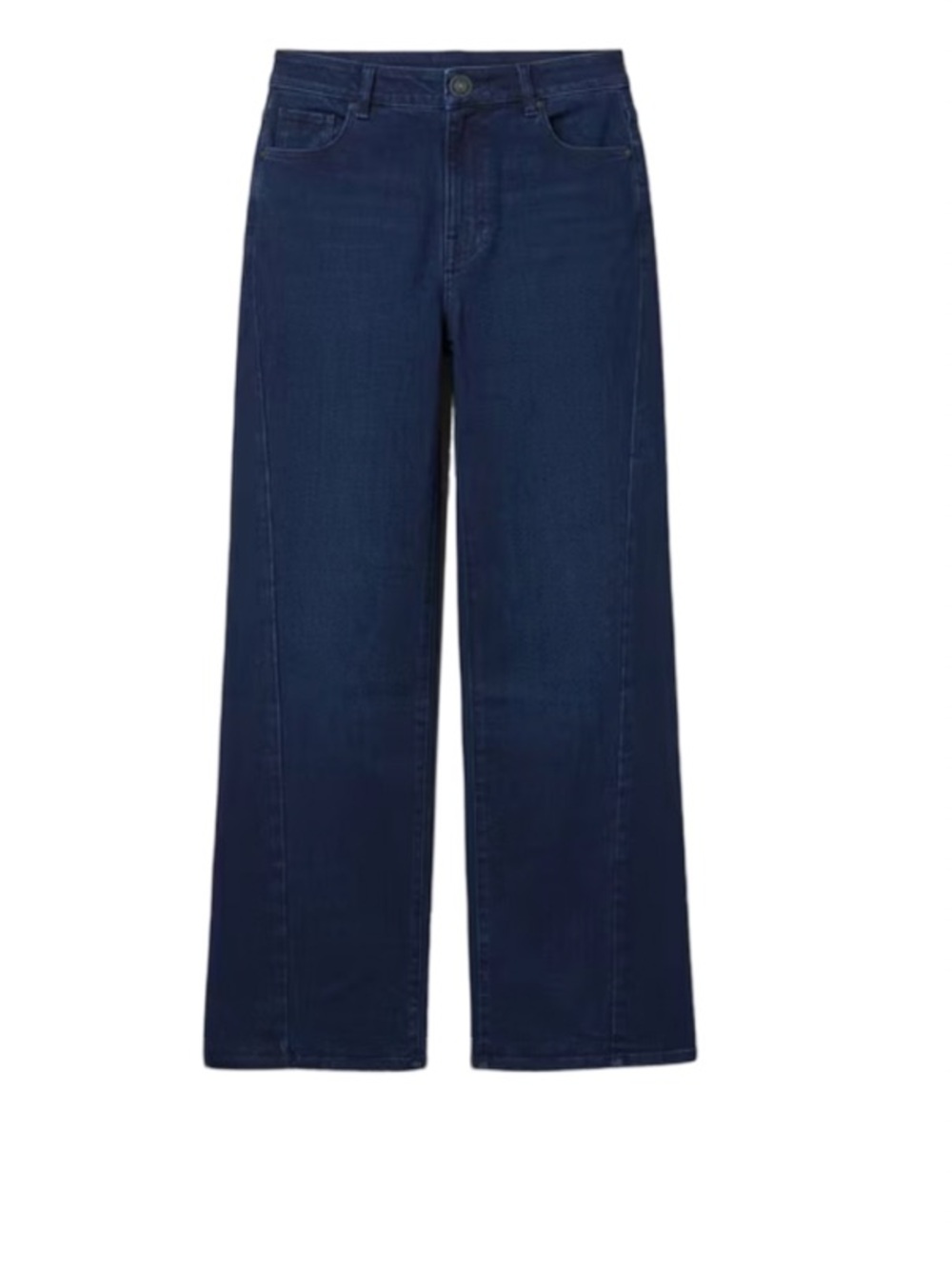 Hudson Women's Seamed Wide Leg Medium Wash Jeans NWT Size 16